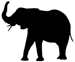 Elephant Clip Art Elephant Silhouette Animal Silhouette Elephant Clip Art
