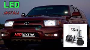 Get headlights & components at the lowest prices, guaranteed! 3rd Gen 4runner Led Headlights And Fogs Youtube