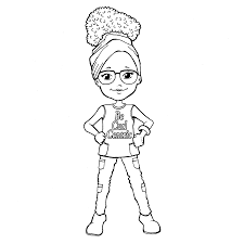 Ybnkids A New Coloring Book For Curly Cuties Free Download Coloring Pages For Girls Coloring Pages Coloring Books
