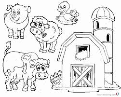 Free Farm Animal Coloring Pages Inspirational Barn Coloring Pages Farm Animals Free Printa Farm Animal Coloring Pages Farm Coloring Pages Animal Coloring Pages