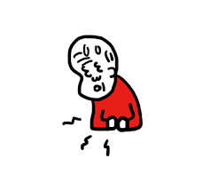 右脇腹が痛そうなシニア女性イラスト - No: 23116470｜無料イラスト・フリー素材なら「イラストAC」