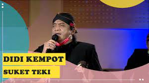 Didi Kempot Suket Teki Lirik Live Konser Amal Dari Rumah Youtube
