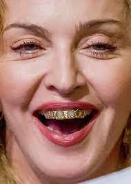 Madonna Madonna Crazy Celebrities White Hair Highlights