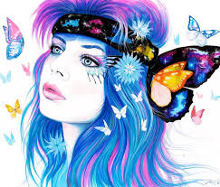 Inconsistent Galaxies By Pixie Cold Art Portrait Art Art Prints