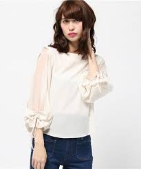 レディライクフリルブラウス シャツ ブラウス snidel スナイデル のファッション通販 zozotown ファッション ブラウス ファッション レディース