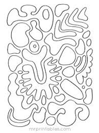 Abstract Coloring Pages Mr Printables Abstract Coloring Pages Art Drawings For Kids Coloring Pages