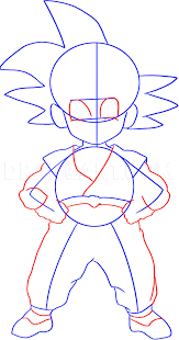 Discover more posts about dragoart. How To Draw Son Goku Step By Step Drawing Guide By Dawn Dragoart Com