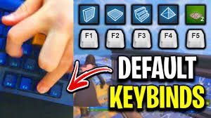 Change keybinds for ease of use. What Building On Default Keybinds Since Season 1 Looks Like Youtube