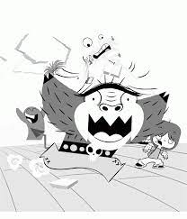 Make a fun coloring book out of family photos wi. Fosters Home For Imaginary Friends Coloring Page Coloring Home