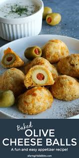 Olive Cheese Balls Easy Baked Recipe A Farmgirl S Dabbles Recipe Appetizer Recipes Easy Appetizer Recipes Recipes Appetizers And Snacks