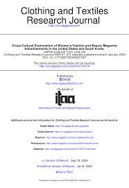 Tas wanita dan jam tangan wanita online. Pdf Cross Cultural Examination Of Women S Fashion And Beauty Magazine Advertisements In The United States And South Korea