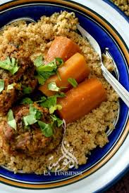 Couscous Aux Boulettes D Aneth Chebtiya La Tunisiennela Tunisienne Cuisine Tunisienne Boulette Couscous