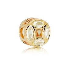 Good Fortune Coin Charm Pandora Shine Sunshine Yellow Cz 18ct Gold Plated Cubic Zirconia Pandora 767821csy Joyas