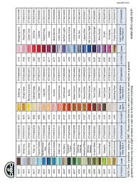 Dmc Color Variations Chart Les Patrons De Broderie
