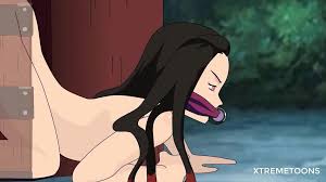 Inozuke and Nezuko having fun under the moonlight Demon Slayer Hentai