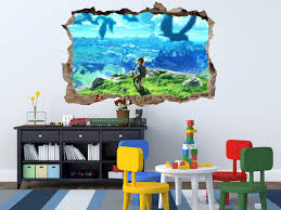 Legend Of Zelda Art Zelda Decal Video Game Decal Gift For Etsy Game Room Wall Art Video Game Wall Art Gaming Wall Art