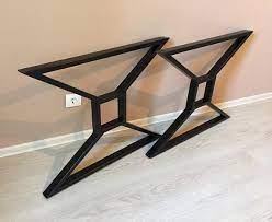 Maybe you would like to learn more about one of these? Steel Table Legs Industrial Style Rustic Style Metal Table Etsy