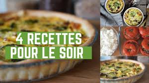 On vous file nos 5 recettes favorites sans féculents, pour un repas du soir toute en légèreté! Je Prepare Mes Repas De La Semaine 4 Idees Recettes Pour Le Soir Youtube
