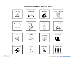 Schedules Udl Strategies Goalbook Toolkit