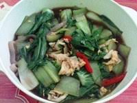 Sayur yang dimasak sebegini sememangnya membuka selera dan cukup. Resepi Sawi Tumis