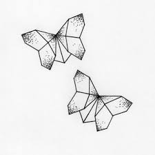 Dessins De Tatouage 2019 Papillons En Origami Avec Des Points Tape Art Origami Tattoo Karalama Defteri Fikirleri