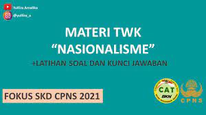 Masyarakat pribumi belum tertarik terhadap pendidikan. Bahas Tuntas Twk Nasionalisme Materi Dan Latihan Soal Youtube