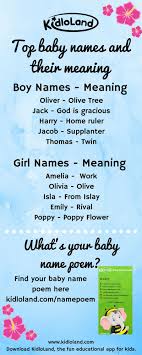 What S Your Baby Name Poem Find The Hidden Meaning In Your Baby S Name With Our Name Poem Generator Create Baby Names Twin Girl Names Baby Names And Meanings