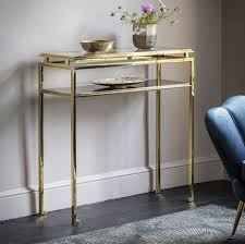 Alibaba.com adds glamor to your furniture with designer & luxurious gold furniture. Gallery Cosenza Gold Console Table Cfs Furniture Uk