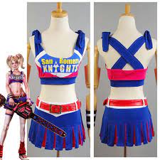 Lollipop Chainsaw Juliet Starling Cosplay Costume Halloween Party Costumes  For Women Custom Made - AliExpress