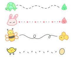 แจกฟรี ไฟล์เส้นคั่นน่ารักๆ PNG สำหรับตกแต่งผลงาน - คลังสื่อการสอน