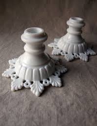 Vintage retro candle holder dark green glass mid century style candlestick stand. Candles Holders Home Decor Milk Glass Candlesticks Milk Glass Candle Holder Vintage Candle Holders White Candle Sticks Wedding Candles White Candle Holder Centerpiece