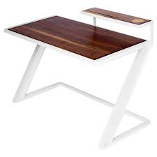 Powder coating is a finishing process that bakes powdered plastic onto a statically charged metal surface. Miterz Modern Writing Desk By Cauv Design Powder Coated Steel And Black Walnut For Sale At 1stdibs