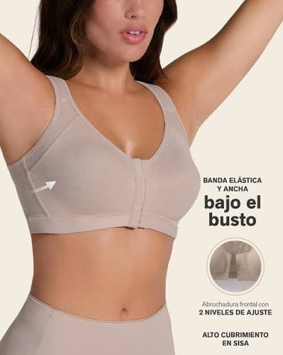 Brasier Corrector de Postura, Compresión Volumen Del Busto | Leonisa