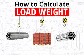 how to calculate the weight of a load before an overhead lift