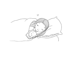 153 Beautiful Girl Sleeping Bed Drawing Illustrations & Clip Art - Istock
