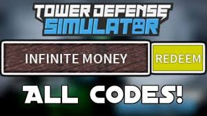 Be careful when entering in these codes, because they need to be spelled exactly as they are here, feel free to copy and paste these codes from our website. All Tower Defence Simulator Codes Roblox