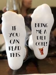 If You Can Read This Bring Me A Diet Coke Socks Novelty Funky Crew Socks Men Women Christmas Gifts Cot Christmas Gifts For Women Funny Socks For Men Sock Gifts
