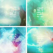 I Want To See The Light Leave Your Eyes Looking Back Harry Potter Movie Posters