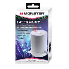 Monster Rechargeable Laser Light Show Projector Walmart Com Walmart Com