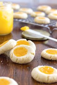 Homemade Lemon Curd Thumbprint Cookies Super Easy Recipe Happyfoodstube Com Lemon Recipes Lemon Curd Food