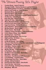The Ultimate Roaring 1920s Music Playlist For Your Party Mit Bildern 20er Jahre Musik 1920er Party Gatsby Hochzeit
