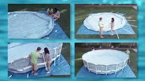 Intex Prism Frame Pool O 549 Youtube