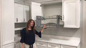 How to take down kitchen cabinets. Wall Pull Down Shelf Youtube