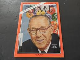 Time Jan 8 1965 Macy's Jack Straus, The Economy at Amazon's Entertainment  Collectibles Store