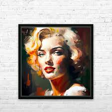 Marilyn by Symku Wall Art
