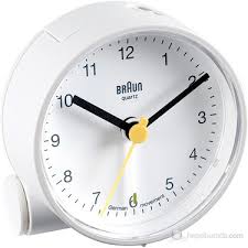Braun Alarmli Masa Saati Beyaz Bnc001whwh Fiyati