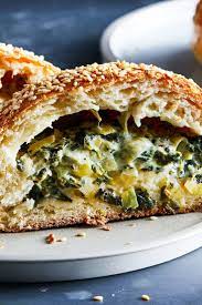 Spinach Artichoke Stuffed Rolls Recipe Recipe Nyt Cooking Recipes Cooking