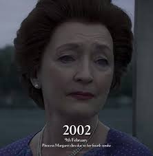 Death of Princess Margaret (1930-2002) #fyp #foryoupage #princessmargaret  #lesleymanville #trending #viral #sad #uk #thecrown #royalfamily