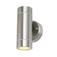 Illuminate pathways and gardens for safety, or use infrared options to deter intruders. Lap Bronx Outdoor Up Down Wall Light Stainless Steel Outdoor Wall Lights Screwfix Com