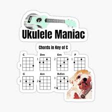 Learn how to play can't help falling in love by twenty one pilots on ukulele in this easy to follow twenty one pilot's cover of elvis's can't help falling in love has racked up just the 15 million views tabs and a video lesson are included. Ukulele Chords Stickers Redbubble